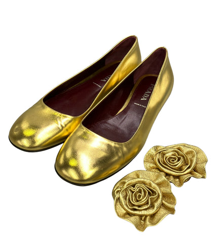 PRADA パンプス バラ レディース SIZE 37 (23.5cm) プラダ