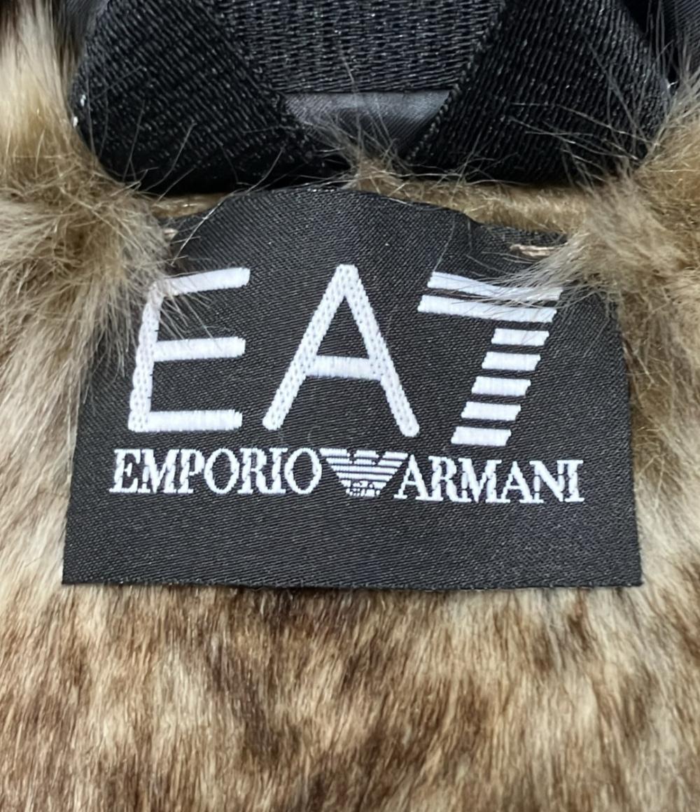 美品 エンポリオ・アルマーニ ナイロンベスト 裏地ファー メンズ SIZE M (M) Emporio Armani