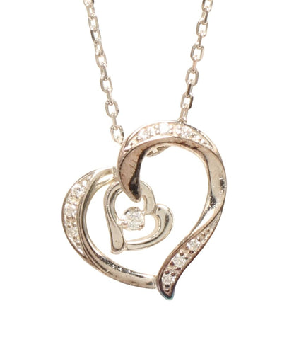 ヨンドシー ネックレス SILVER ハート レディース 4℃