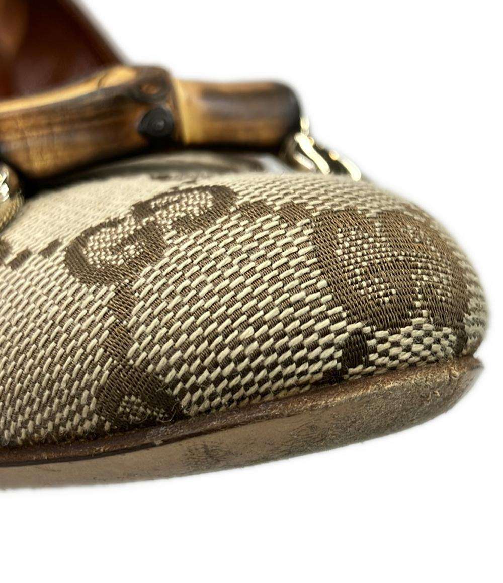 GUCCI GG柄バンブービットパンプス 138711 レディース SIZE 37 (24cm) グッチ