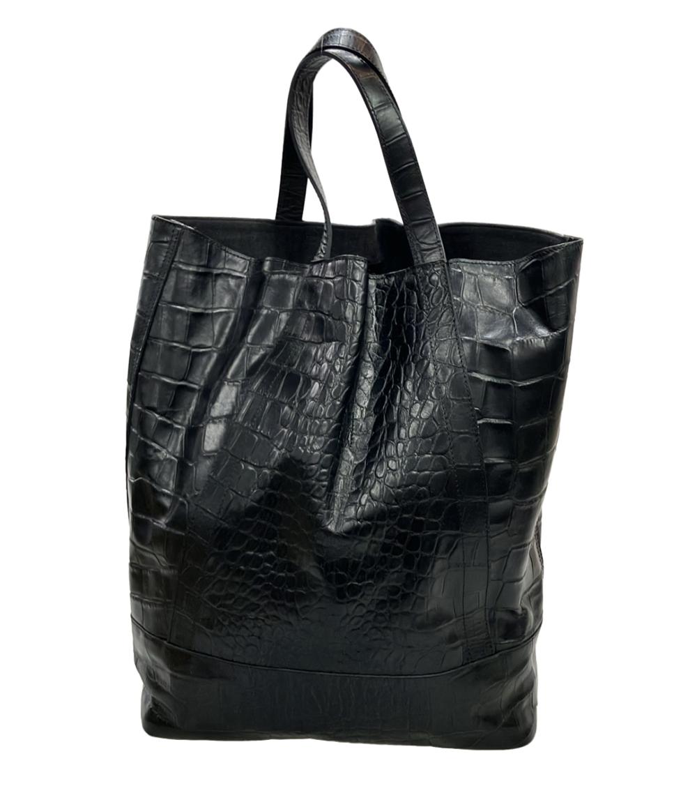GOLDEN GOOSE トートバッグ クロコ型押し メンズ ゴールデングース