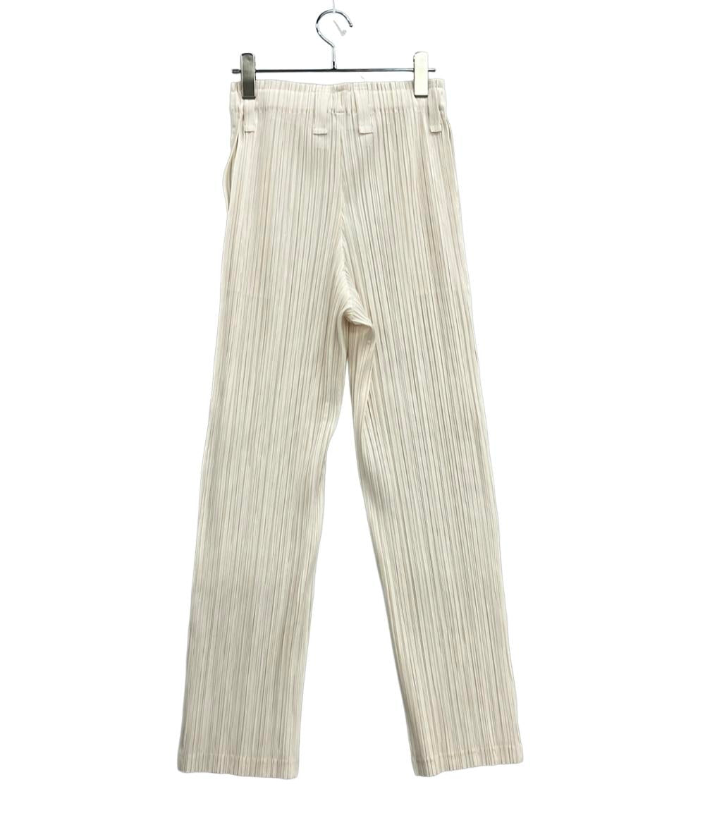 美品 PLEATS PLEASE ストレートパンツ プリーツ PP53JF381 レディース