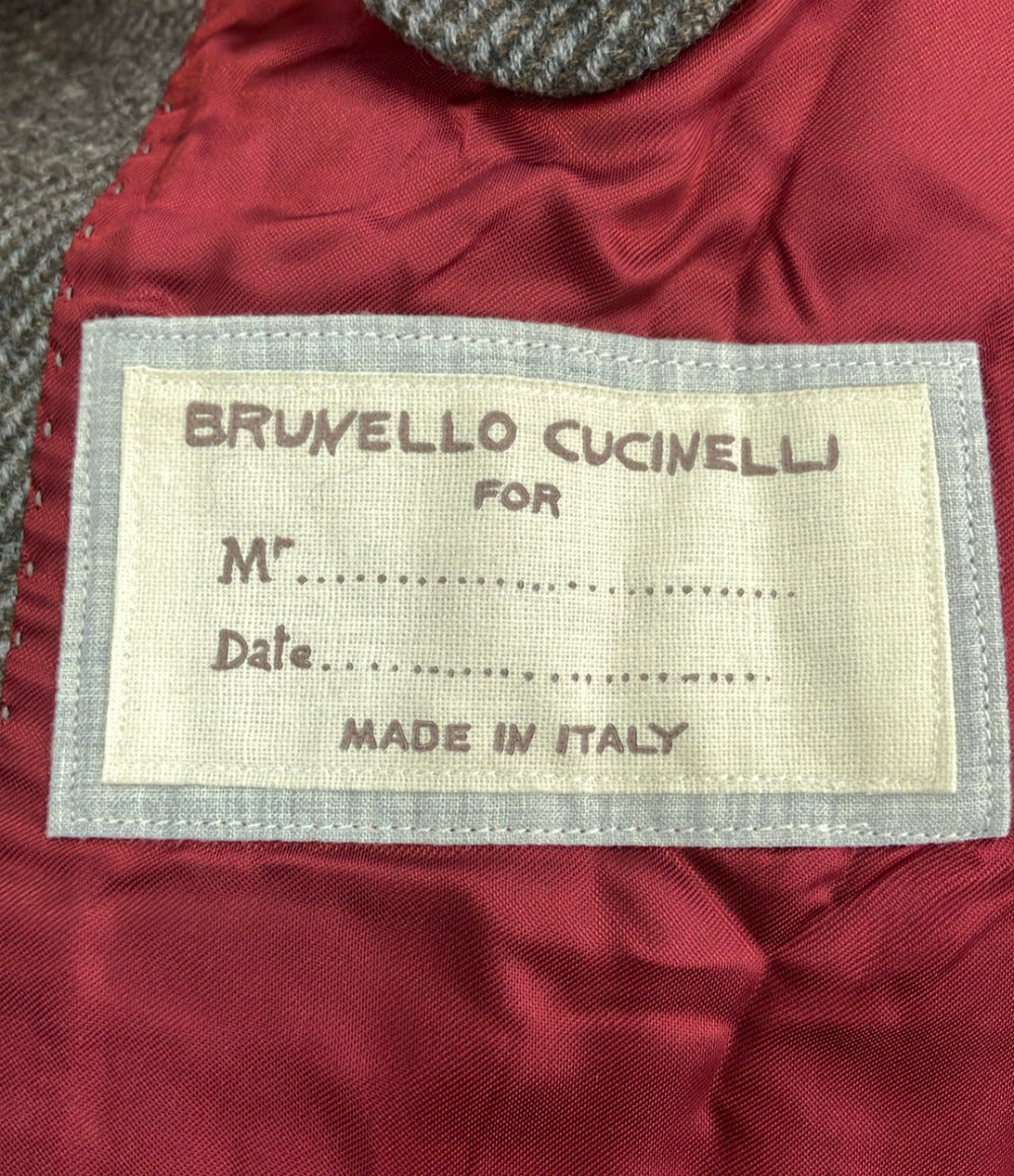 Brunello Cucinelli カシミヤジャケット メンズ SIZE 54 (XL) ブルネロクチネリ