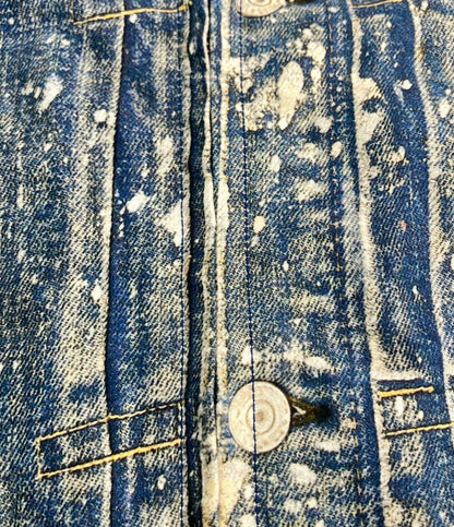 TOLQ トロンプルイユ　プリンテッドデニムジャケット メンズ SIZE 38 (S) トルク