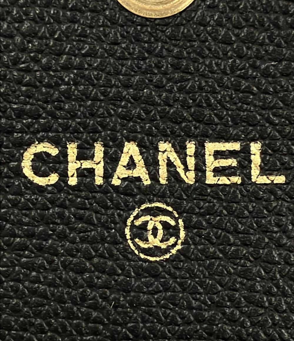 シャネル Wホック 三つ折り財布 レディース CHANEL