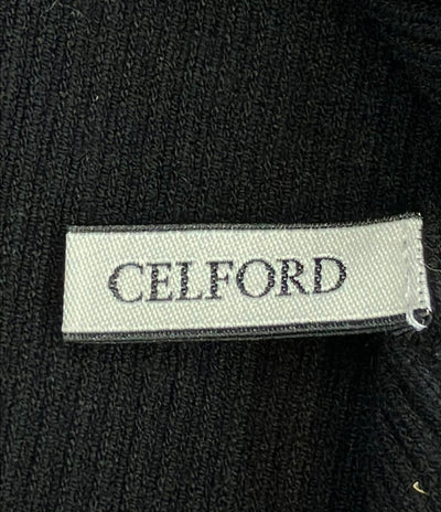 美品 セルフォード ノースリーブリブニット レディース SIZE F (M) CELFORD