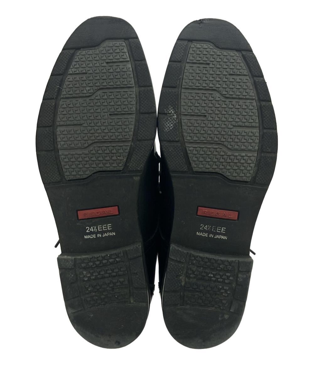 REGAL プレーントゥレザーシューズ CJ20-B 31NR レディース SIZE 24 1/2 (L) リーガル