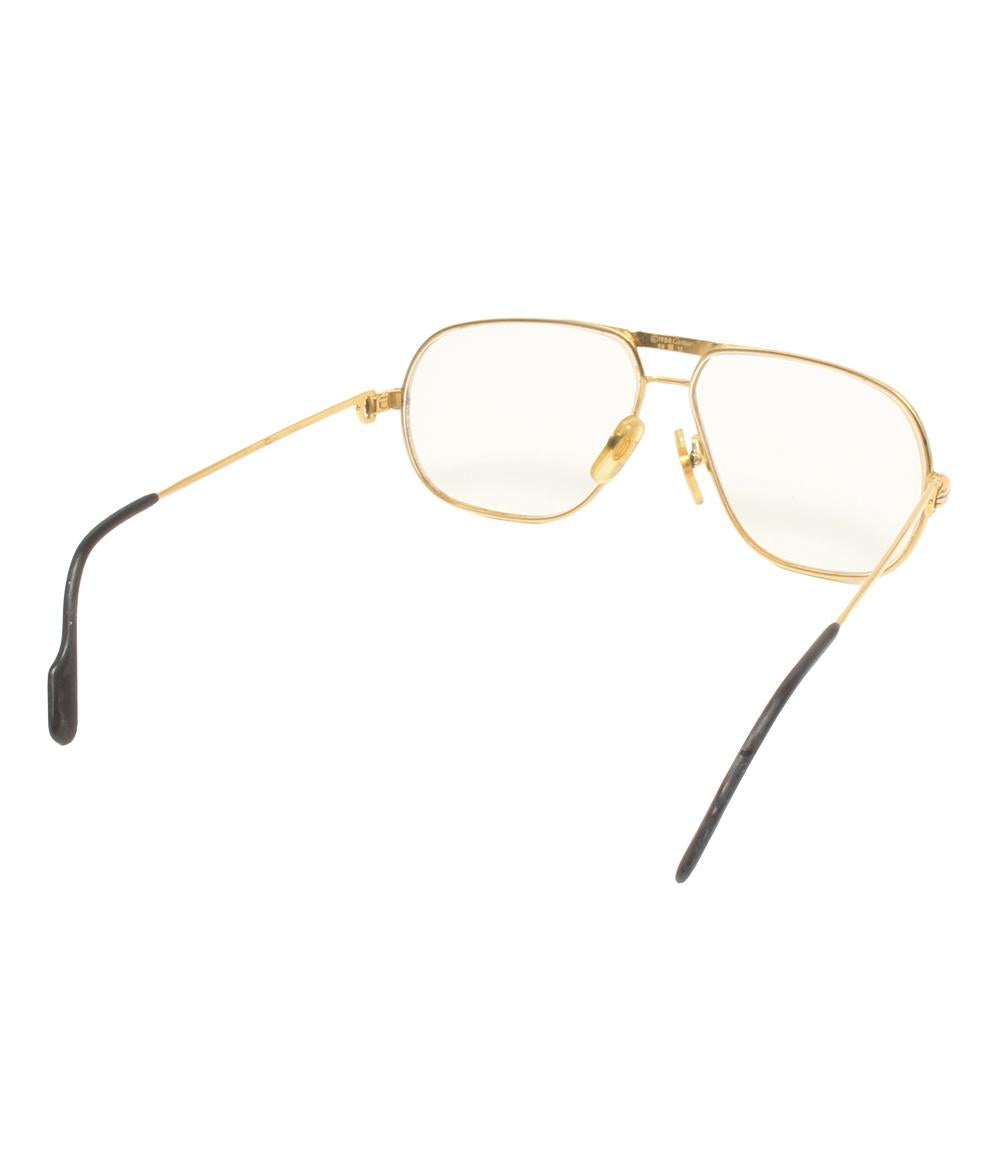 Cartier 度入りメガネ アイウェア 59□12 メンズ カルティエ