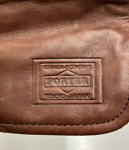 PORTER ハンドバッグ ショルダーバッグ 2WAY 斜め掛け レザー フランク メンズ ポーター