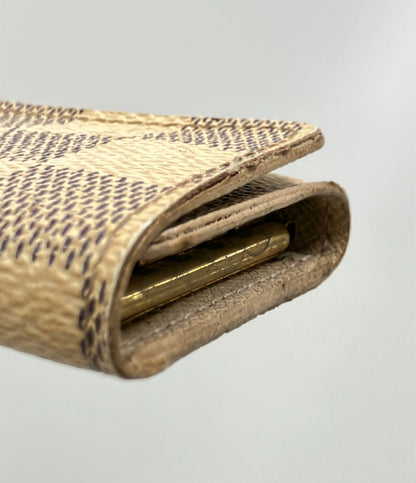 LOUIS VUITTON 4連キーケース ミュルティクレ4 ダミエ アズール N60020 ユニセックス ルイ・ヴィトン