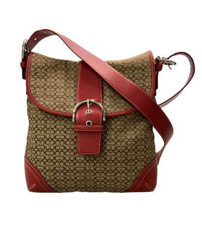 COACH ショルダーバッグ 斜め掛け ミニシグネチャー 6377 レディース コーチ