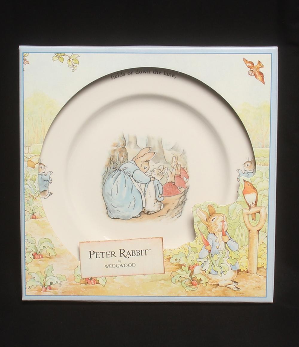 ウェッジウッド プレート 皿 25cm ピーターラビット WEDGWOOD