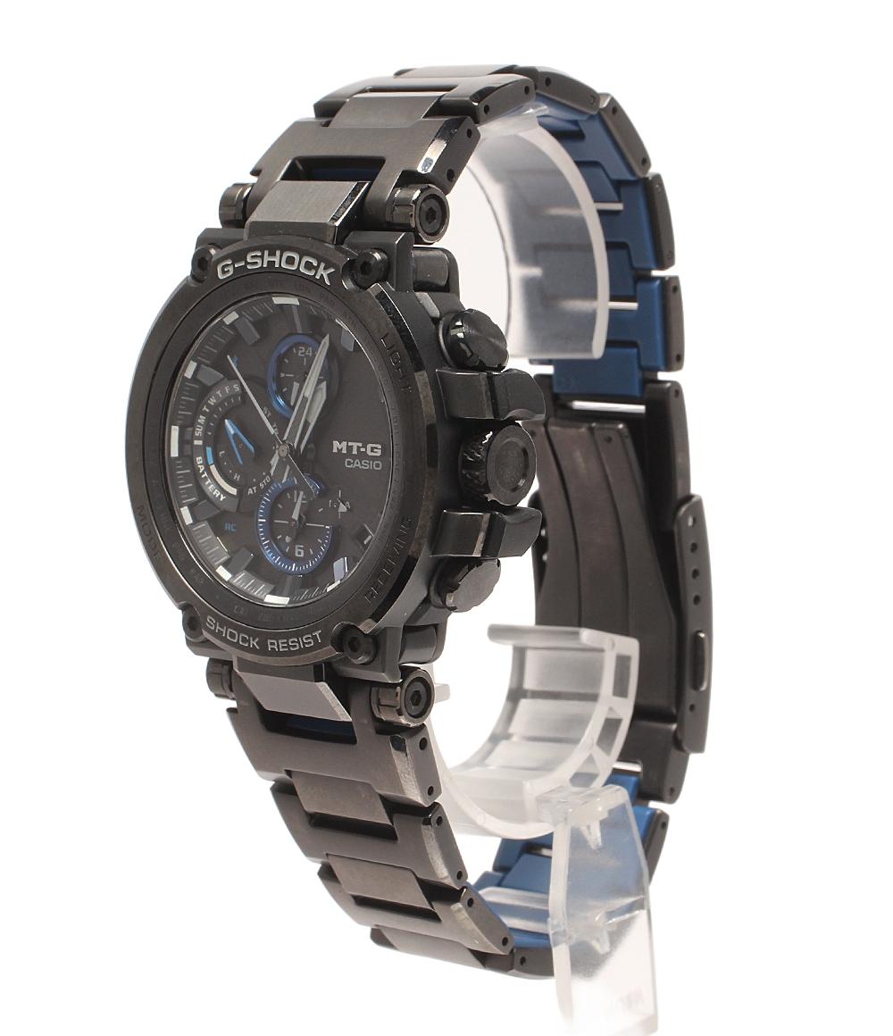 CASIO 腕時計 Bluetooth 電波ソーラー MT-G G-SHOCK ソーラー ブラック MTG-B1000 メンズ カシオ