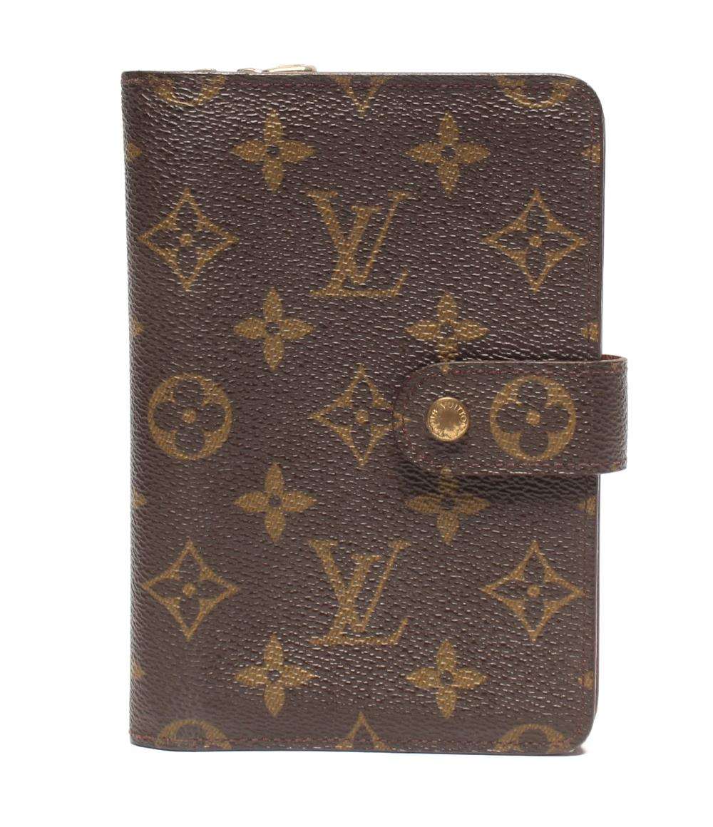 LOUIS VUITTON 二つ折り財布 ポルトパピエ ジップ モノグラム M61207 レディース ルイ・ヴィトン