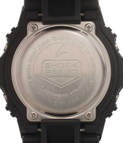 美品 CASIO 腕時計 ブラック×ブルー G-SHOCK ソーラー M5610BA レディース メンズ カシオ