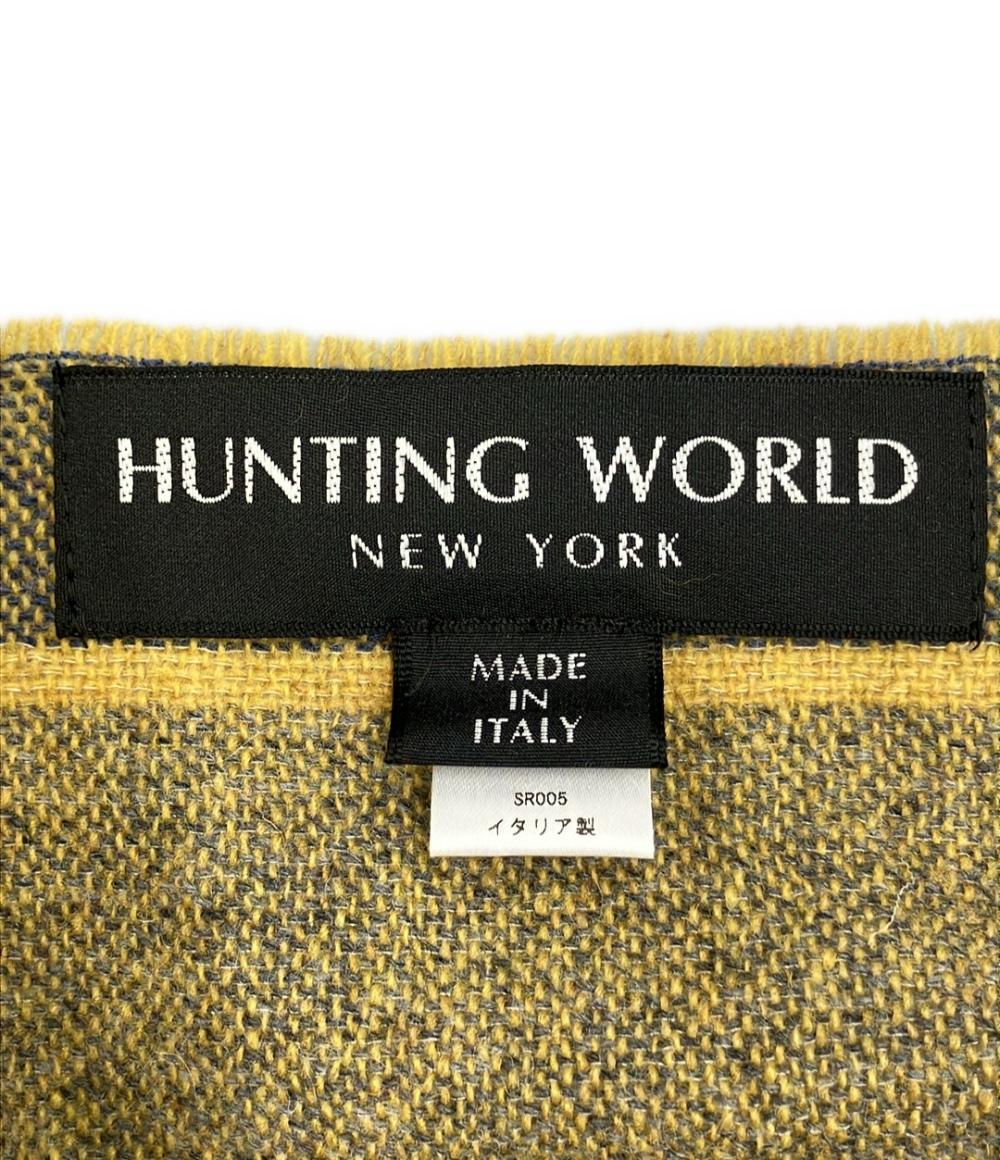 HUNTING WORLD マフラー メンズ レディース ハンティングワールド