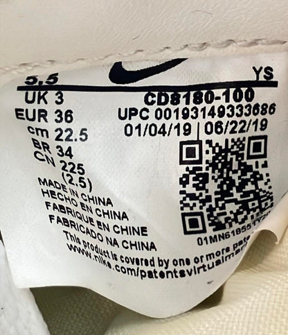 NIKE ローカットスニーカー ×オフホワイト ワッフル レーサー CD8180-100 レディース SIZE 22.5 (S) ナイキ