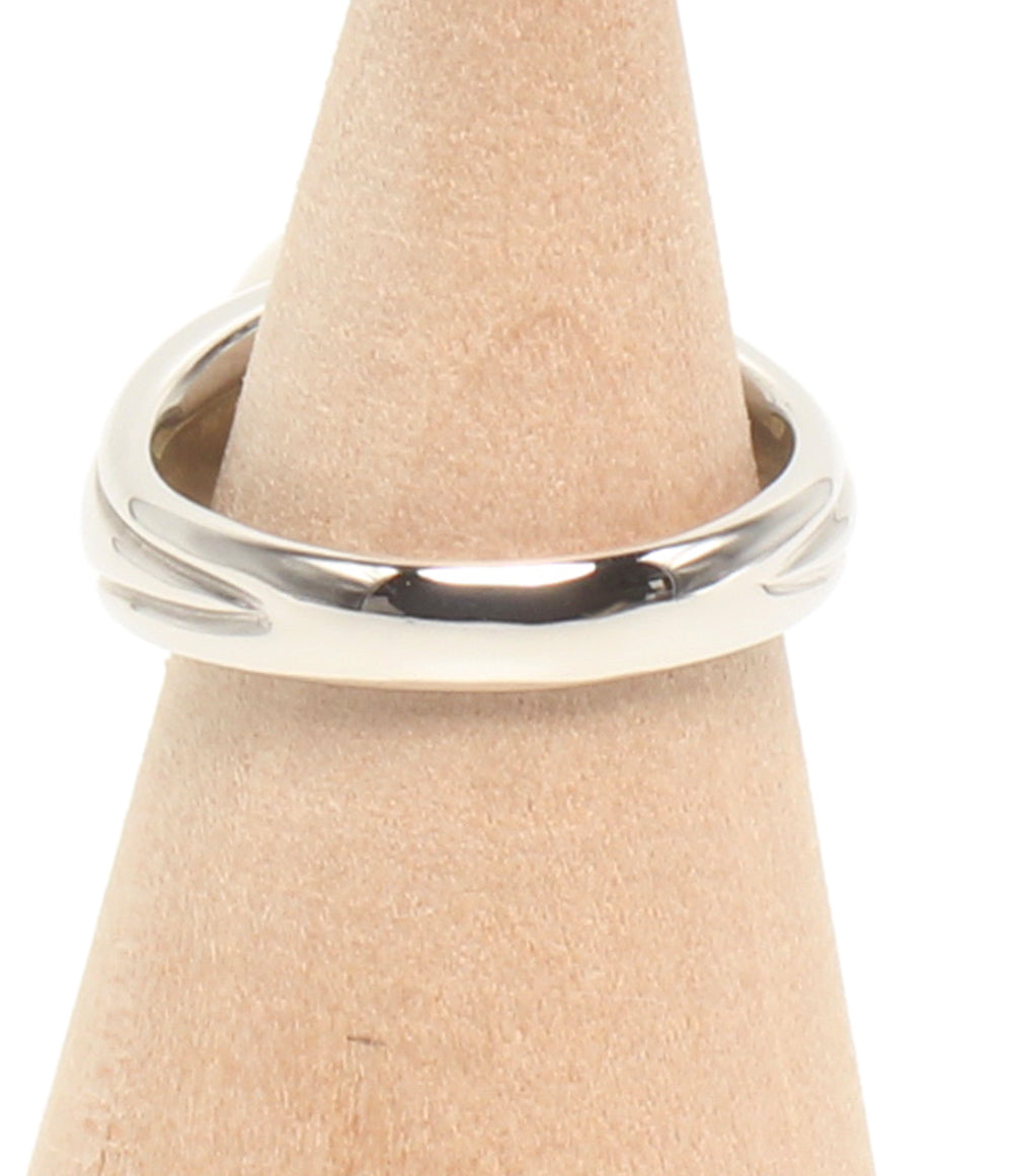 リング 指輪 Pt900 パール 9.4mm ダイヤ 0.12ct レディース SIZE 6号