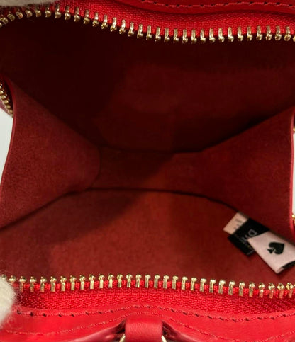 美品 ケイトスペード チェーンショルダーバッグ チェリー レディース Kate Spade