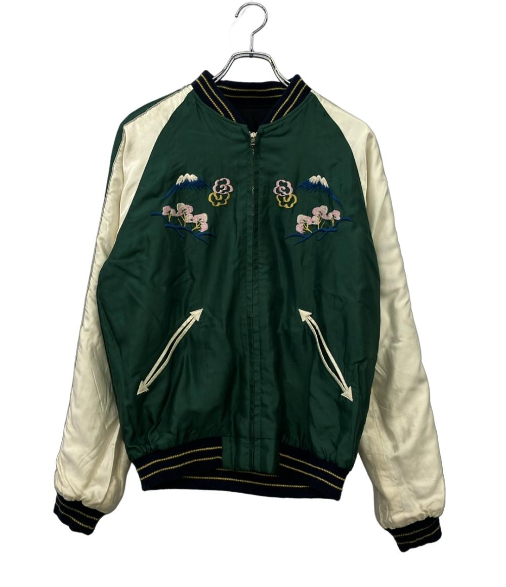 テーラートウヨウ スカジャン リバーシブル ROARING TIGER X WHITE DRAGON TT14571 メンズ SIZE L TAILOR TOYO