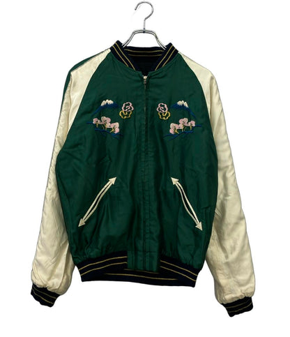 テーラートウヨウ スカジャン リバーシブル ROARING TIGER X WHITE DRAGON TT14571 メンズ SIZE L TAILOR TOYO