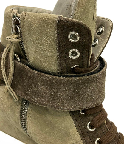 Miu Miu ハイカットスニーカーウェッジソール レディース SIZE 35.5 (S) ミュウ ミュウ