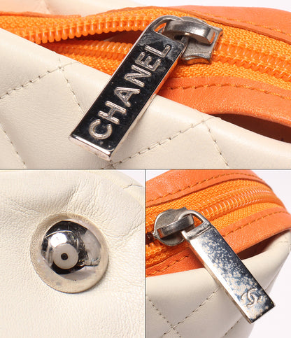 CHANEL トートバッグ ショルダーバッグ 肩掛け シルバー金具 9番台 カンボン レディース シャネル