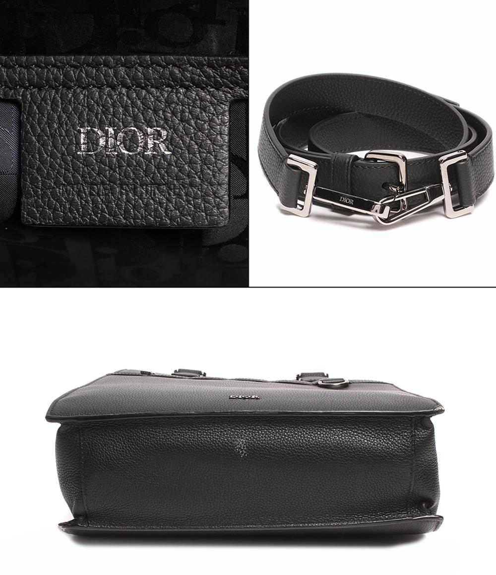 ディオール レザートートバッグ シルバー金具 サファリトート メンズ Dior