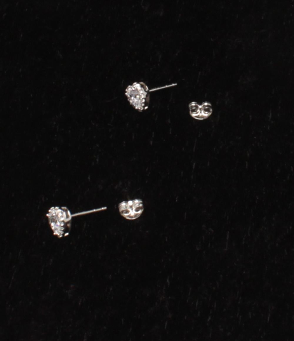 美品 MICHAEL KORS ピアス SV925 ハートモチーフ レディース マイケルコース