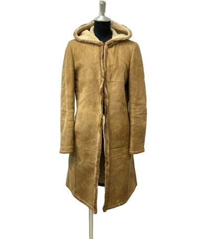 マックスマーラ フーディボアムートンコート レディース SIZE 42 (M 
