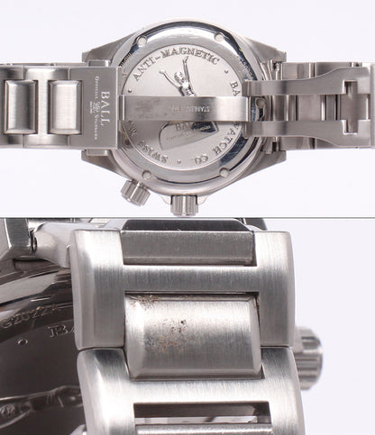 BALLWATCH 腕時計 ダイバー ワールドタイム エンジニア マスター II 自動巻き ブラック DG2022A メンズ ボールウォッチ