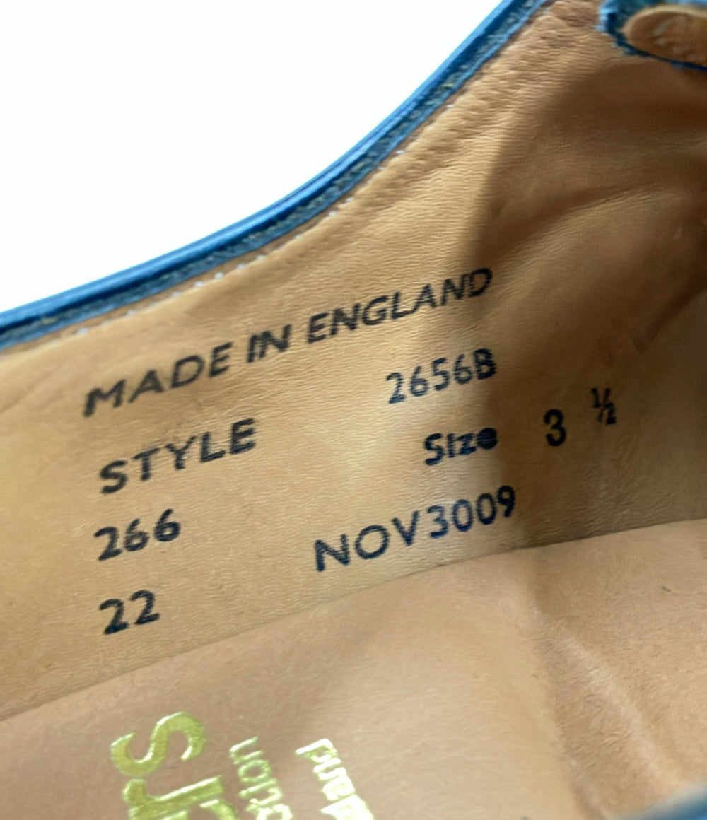 SANDERS ダービーシューズ ミリタリー オフィサーシュー レディース SIZE 3 1/2 サンダース