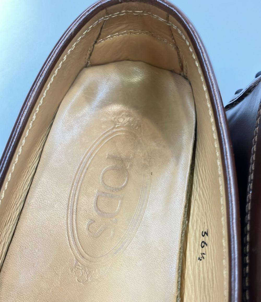 訳あり トッズ ローファー レディース SIZE 36 1/2 (M) TOD’S