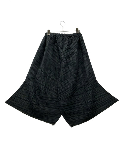 PLEATS PLEASE パンツ プリーツ デザイン 変形 ハーフ PP63-JF511 レディース SIZE 3 (L) プリーツプリーズ