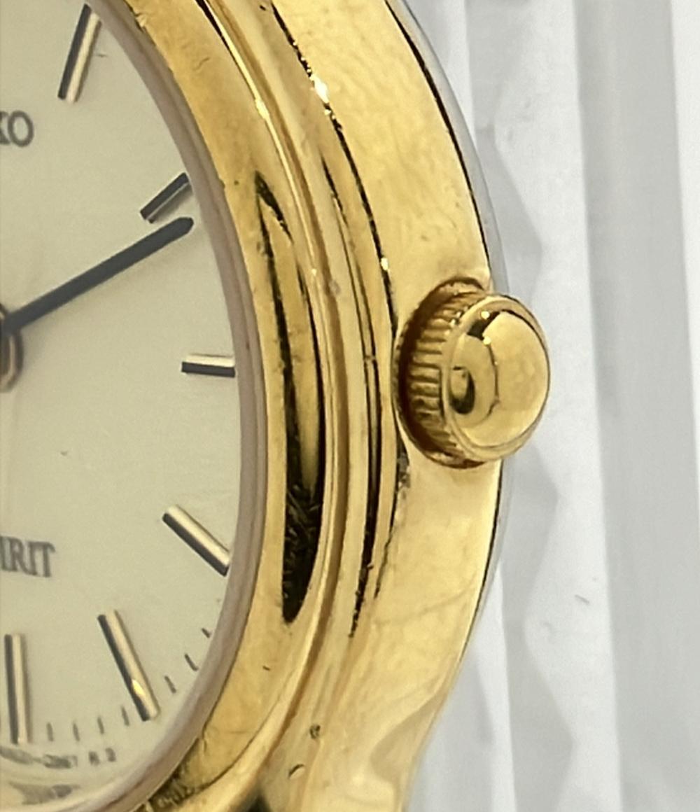 セイコー ③-42  602 SEIKO腕時計 SPIRIT クオーツ ゴールド 4 レディース