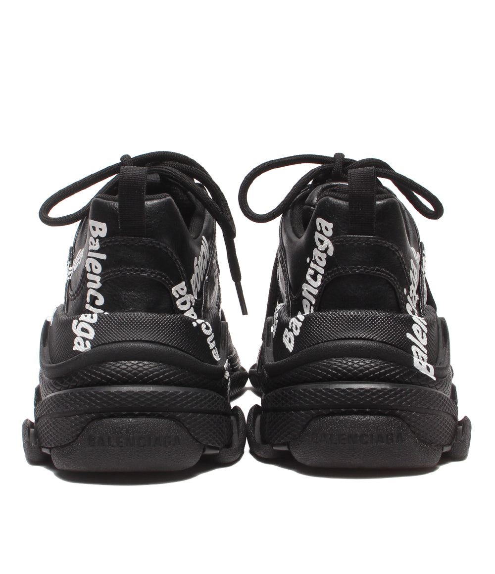 美品 BALENCIAGA ローカットスニーカー 厚底 Triple S LOGO レディース メンズ SIZE 25.0 バレンシアガ