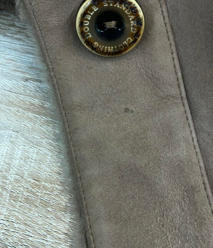 DOUBLE STANDARD CLOTHING ムートンコート ラムレザー フォックス レディース SIZE F (M) ダブルスタンダードクロージング