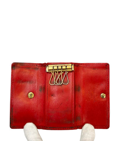 訳あり ルイ・ヴィトン 6連キーケース ミュルティクレ4 エピ M63827 レディース LOUIS VUITTON