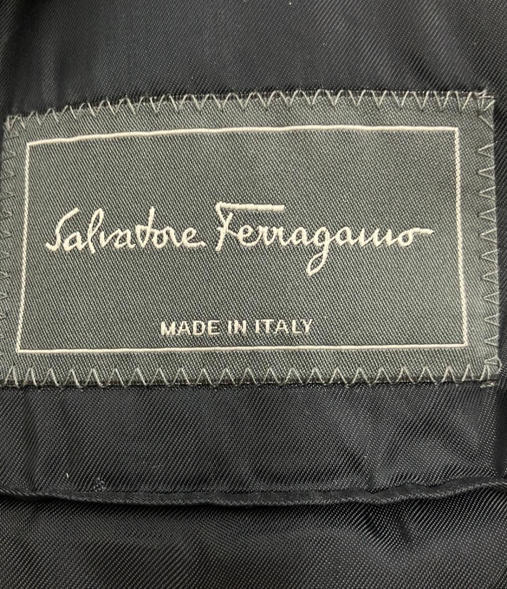 美品 サルヴァトーレフェラガモ コート ヘリンボーン メンズ SIZE 52 (XL) Salvatore Ferragamo