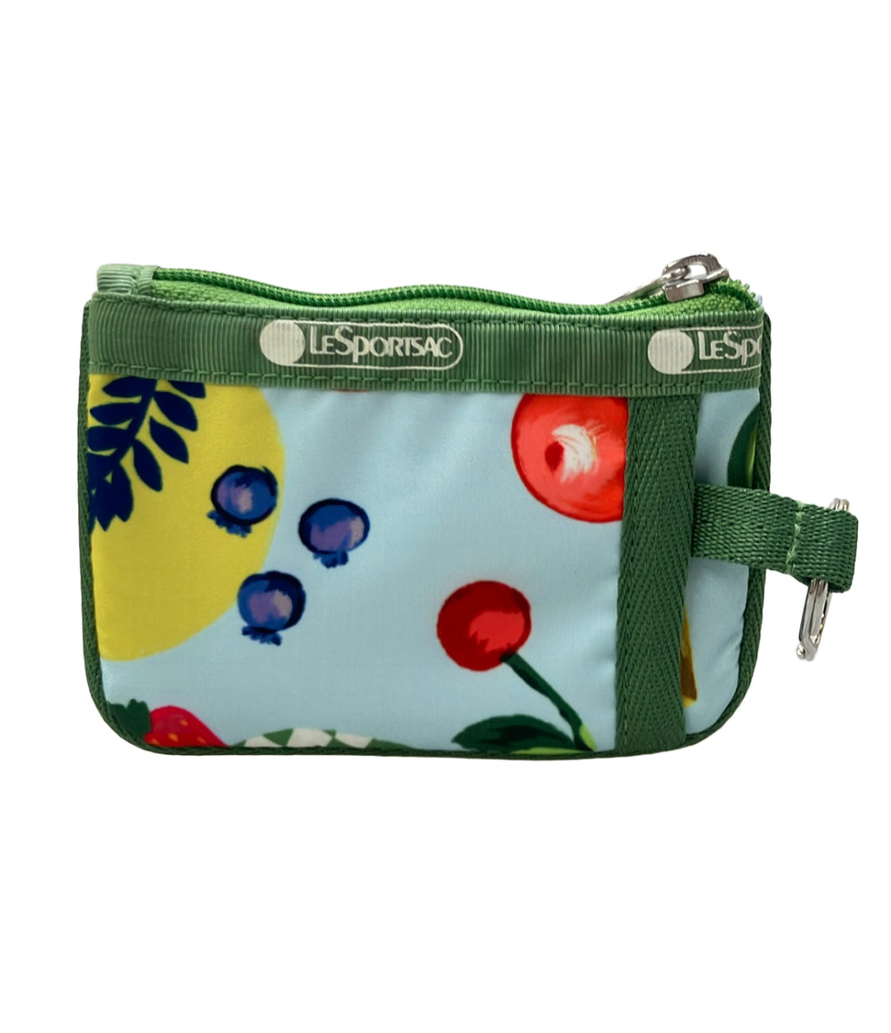 美品 LeSportsac コインケース キーリング付き レディース レスポートサック