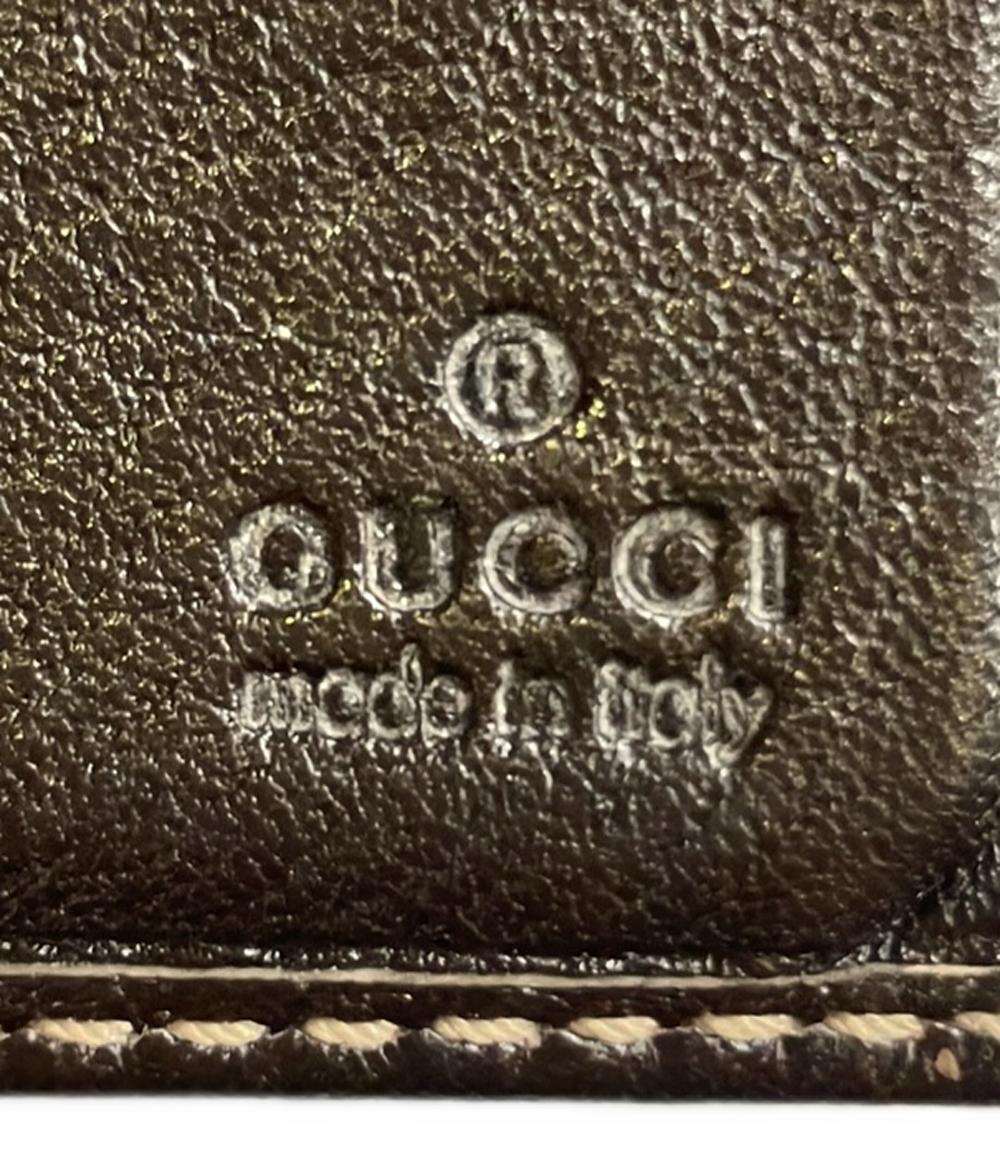 GUCCI 二つ折り財布 カードケース マネークリップ付き GGキャンバス 203616 493075 メンズ グッチ
