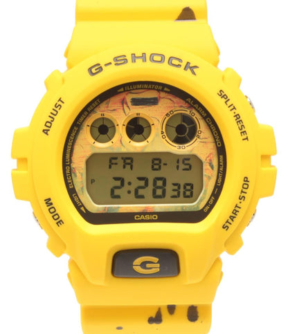 美品 カシオ 腕時計 エドシーラン G-SHOCK クオーツ DW-6900ES23C メンズ CASIO