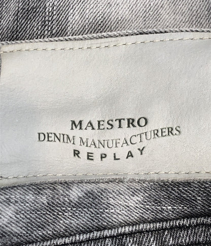 リプレイ 美品 ダメージ加工 デニム パンツ MAESTRO マエストロ      メンズ SIZE 32 (L) Replay