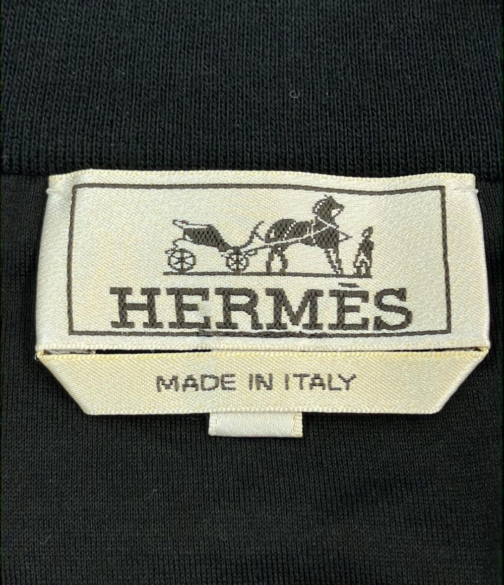 HERMES ジップアップパーカー 中綿入り メンズ SIZE XL エルメス