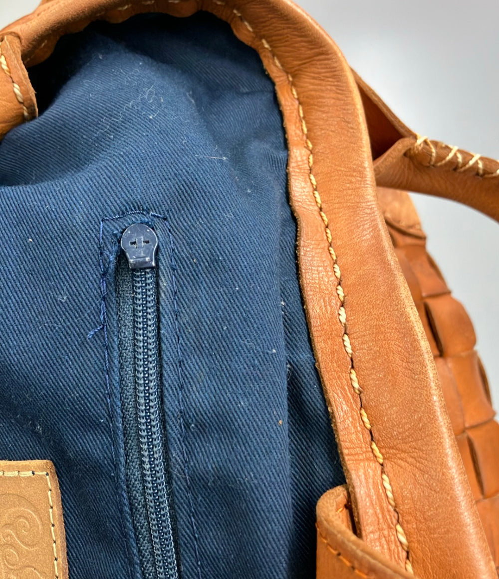 Robita トートバッグ 編み込み メッシュレザー レディース ロビタ
