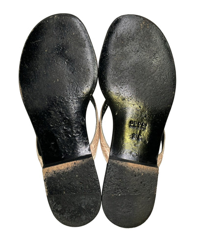 GUCCI ビーチサンダル 106 0230 レディース SIZE 37 グッチ