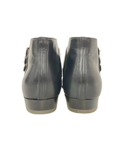 SAINT LAURENT PARIS ショートブーツ レオパード メンズ SIZE 42 (27cm) サンローランパリ