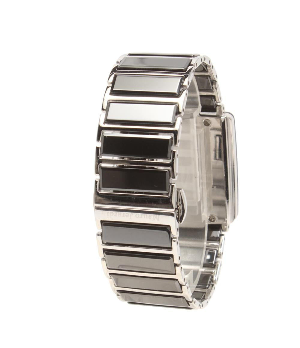 Mauro Jerardi 腕時計 クオーツ ブラック MJ-3080 メンズ マウロジェラルディ