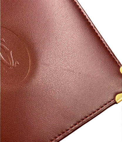 Cartier 二つ折り財布 マスト ドゥ カルティエ メンズ レディース カルティエ