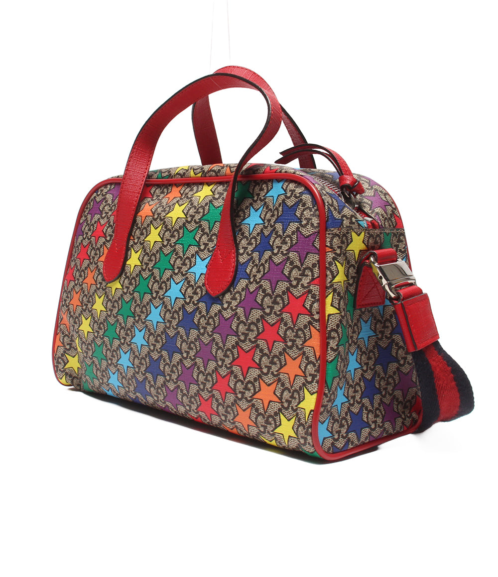 GUCCI ショルダーバッグ ハンドバッグチルドレンズスター GGスプリーム 525518 498075 レディース キッズ グッチ